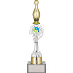 ODAK KUPA - Figürlü Kupalar - Bowling / Pin Figürlü Kupalar FG-036 B - 40 cm