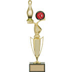 ODAK KUPA - Figürlü Kupalar - Bowling / Pin Figürlü Kupalar FG-043 A - 44 cm