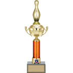 ODAK KUPA - Figürlü Kupalar - Bowling / Pin Figürlü Kupalar FG-056 B - 43 cm