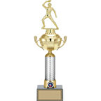 ODAK KUPA - Figürlü Kupalar - Masa Tenisi Erkek Figürlü Kupalar FG-058 B - 42 cm