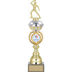 ODAK KUPA - Figürlü Kupalar - Masa Tenisi Erkek Figürlü Kupalar FG-066 B - 45 cm