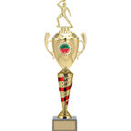 ODAK KUPA - Figürlü Kupalar - Masa Tenisi Erkek Figürlü Kupalar FG-082 B - 58 cm