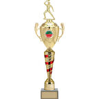 ODAK KUPA - Figürlü Kupalar - Masa Tenisi Erkek Figürlü Kupalar FG-084 B - 62 cm