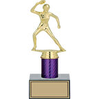 ODAK KUPA - Figürlü Kupalar - Masa Tenisi Kadın Figürlü Kupalar FG-002 B - 22 cm