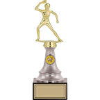 ODAK KUPA - Figürlü Kupalar - Masa Tenisi Kadın Figürlü Kupalar FG-010 A - 27 cm