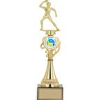 ODAK KUPA - Figürlü Kupalar - Masa Tenisi Kadın Figürlü Kupalar FG-034 A - 37 cm