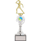 ODAK KUPA - Figürlü Kupalar - Masa Tenisi Kadın Figürlü Kupalar FG-034 B - 35 cm