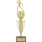 ODAK KUPA - Figürlü Kupalar - Masa Tenisi Kadın Figürlü Kupalar FG-044 A - 42 cm