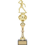 ODAK KUPA - Figürlü Kupalar - Masa Tenisi Kadın Figürlü Kupalar FG-061 B - 46 cm