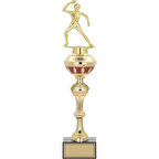 ODAK KUPA - Figürlü Kupalar - Masa Tenisi Kadın Figürlü Kupalar FG-064 C - 44 cm