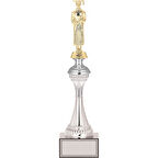 ODAK KUPA - Figürlü Kupalar - Mezuniyet Erkek Figürlü Kupalar FG-030 A - 37 cm