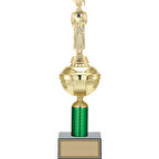 ODAK KUPA - Figürlü Kupalar - Mezuniyet Erkek Figürlü Kupalar FG-049 C - 37 cm