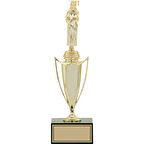 ODAK KUPA - Figürlü Kupalar - Mezuniyet Kadın Figürlü Kupalar FG-039 B - 33 cm