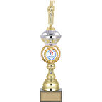 ODAK KUPA - Figürlü Kupalar - Mezuniyet Kadın Figürlü Kupalar FG-066 B - 47 cm