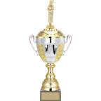 ODAK KUPA - Figürlü Kupalar - Mezuniyet Kadın Figürlü Kupalar FG-087 A - 49 cm