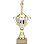 ODAK KUPA - Figürlü Kupalar - Mezuniyet Kadın Figürlü Kupalar FG-087 C - 44 cm