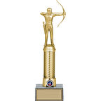 ODAK KUPA - Figürlü Kupalar - Okçu Figürlü Kupalar FG-008 B - 32 cm