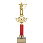 ODAK KUPA - Figürlü Kupalar - Okçu Figürlü Kupalar FG-054 A - 46 cm