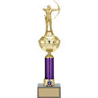 ODAK KUPA - Figürlü Kupalar - Okçu Figürlü Kupalar FG-059 B - 44 cm