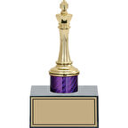 ODAK KUPA - Figürlü Kupalar - Satranç Figürlü Kupalar FG-002 C - 17 cm