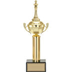 ODAK KUPA - Figürlü Kupalar - Satranç Figürlü Kupalar FG-048 B - 38 cm