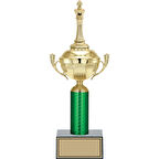 ODAK KUPA - Figürlü Kupalar - Satranç Figürlü Kupalar FG-050 B - 36 cm