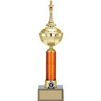 ODAK KUPA - Figürlü Kupalar - Satranç Figürlü Kupalar FG-055 A - 42 cm