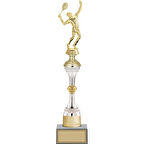 ODAK KUPA - Figürlü Kupalar - Tenis Erkek Figürlü Kupalar FG-032 B - 44 cm