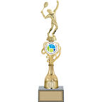 ODAK KUPA - Figürlü Kupalar - Tenis Erkek Figürlü Kupalar FG-033 C - 38 cm