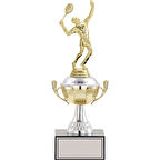 ODAK KUPA - Figürlü Kupalar - Tenis Erkek Figürlü Kupalar FG-046 C - 32 cm