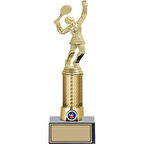 ODAK KUPA - Figürlü Kupalar - Tenis Kadın Figürlü Kupalar FG-008 C - 30 cm