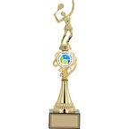 ODAK KUPA - Figürlü Kupalar - Tenis Kadın Figürlü Kupalar FG-034 A - 39 cm