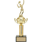 ODAK KUPA - Figürlü Kupalar - Tenis Kadın Figürlü Kupalar FG-048 C - 40 cm