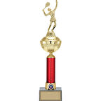 ODAK KUPA - Figürlü Kupalar - Tenis Kadın Figürlü Kupalar FG-053 A - 47 cm