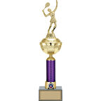 ODAK KUPA - Figürlü Kupalar - Tenis Kadın Figürlü Kupalar FG-059 B - 45 cm