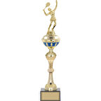 ODAK KUPA - Figürlü Kupalar - Tenis Kadın Figürlü Kupalar FG-063 B - 48 cm