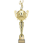 ODAK KUPA - Figürlü Kupalar - Tenis Kadın Figürlü Kupalar FG-090 A - 69 cm