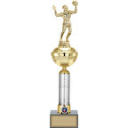 ODAK KUPA - Figürlü Kupalar - Voleybol Erkek Figürlü Kupalar FG-057 A - 46 cm