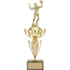 ODAK KUPA - Figürlü Kupalar - Voleybol Erkek Figürlü Kupalar FG-068 C - 42 cm