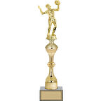 ODAK KUPA - Figürlü Kupalar - Voleybol Kadın Figürlü Kupalar FG-031 C - 40 cm