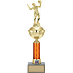 ODAK KUPA - Figürlü Kupalar - Voleybol Kadın Figürlü Kupalar FG-055 B - 44 cm