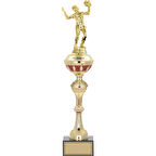 ODAK KUPA - Figürlü Kupalar - Voleybol Kadın Figürlü Kupalar FG-064 B - 48 cm