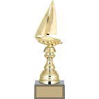 ODAK KUPA - Figürlü Kupalar - Yelken Figürlü Kupalar FG-023 C - 32 cm