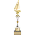 ODAK KUPA - Figürlü Kupalar - Yelken Figürlü Kupalar FG-032 B - 45 cm