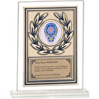 ODAK KUPA - Cam Plaketler - CM-037 B - 18x21 cm