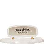 ODAK KUPA - Ahşap ve Cam Masa İsimlikleri - YZ-001 A - 10 cm