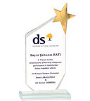 ODAK KUPA - Cam Plaketler - CM-008 A - 12x23 cm