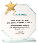 ODAK KUPA - Cam Plaketler - CM-014 A - 18x21 cm