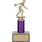 ODAK KUPA - Figürlü Kupalar - Bowling Kadın Figürlü Kupalar FG-002 A - 24 cm