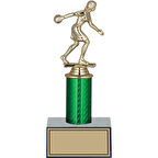 ODAK KUPA - Figürlü Kupalar - Bowling Kadın Figürlü Kupalar FG-006 C - 24 cm